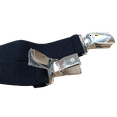 thumbnail image 4 of Y-Style Black Shirt Stays For Men with Non-Slip Locking Clamps and Adjustable Elastic Shirt Garters, 4 of 6