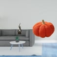 thumbnail image 2 of Escultura abstracta de fuego, estatua de calabaza, adorno de resina suave, ideal para sala de estar, dormitorio u oficina. 23 cm., 2 of 8