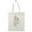 Natural, variant on Smartprints Safflower Sketch Tote Bag - Image by Shutterstock, One Size Cotton Canvas Tote Bag