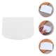 thumbnail image 3 of Cortador de masa para pasteles de plástico con forma semicircular, raspador, utensilios de cocina para hornear (blanco suave), 3 of 7