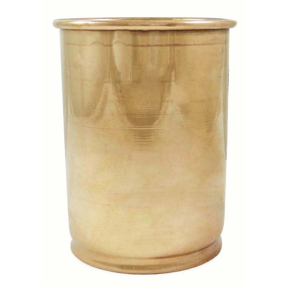 Traditional Indian Special Copper Drinking Glass Tumbler Ideal Tableware Dinnerware Kitchen Utensil
