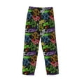 thumbnail image 5 of Sigee Game Joysticks Print Men's Pajama Pants - Soft Lounge Sleep Bottoms with Elastic Waistband and Pockets-Large, 5 of 9