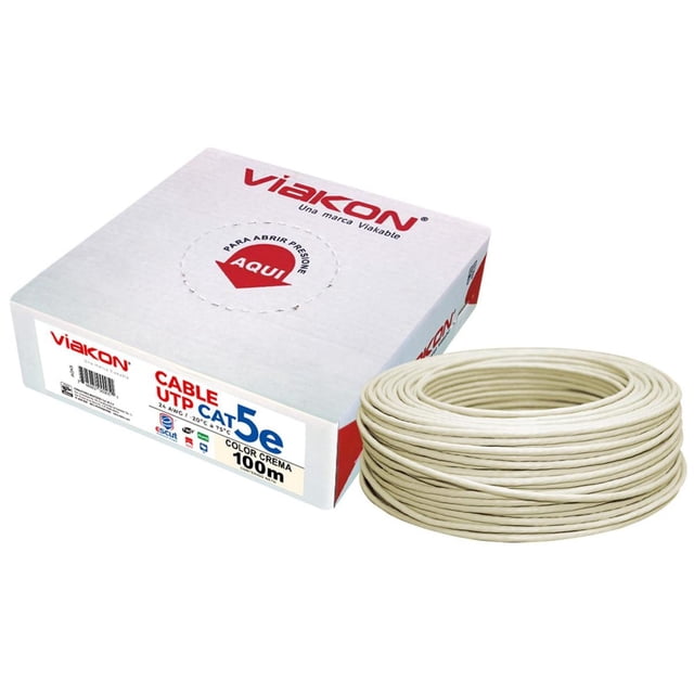 Cable Utp Viakon Cat5E 4P 100M Be
