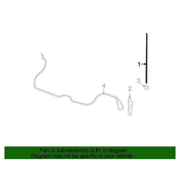 GM 22876544 Antenna Asm-Rdo