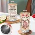 thumbnail image 5 of Gifts For Wife - 20oz You & Me Stainless Steel Tumblers Gifts For Her - Birthday Gift Ideas for Wife - Unique Mothers Day Gifts For Wife From Husband - Valentines Gift Ideas For Women, 1 Pack, 5 of 6
