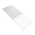 thumbnail image 4 of Expandable Closet Tension Shelf, Tension Rod Shelf Adjustable Length Space Saving Nail Free Expandable Closet Shelf For Cabinet, 4 of 8