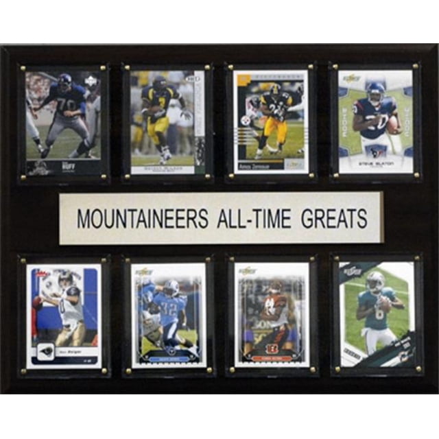 C & I Collectables 1215ATGARK NCAA Football Arkansas Razorbacks Plaque de Tous les Temps Grands