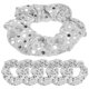 thumbnail image 3 of 5 diademas navideñas con lentejuelas, coleteros, accesorios para el cabello para mujeres y niñas (plateadas), 3 of 8