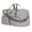 Light Gray, variant on Large Duffle Bag for Travel, Foldable Weekender Overnight Bag
