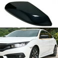 thumbnail image 2 of Glossy Black Side Mirror Cap Cover For Honda Civic 2016-21 Left Side 76251TBAA11, 2 of 5