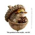 thumbnail image 1 of Adorno Navideño de Animales Del Bosque de 10 Cm | Colgante Acrílico para Árbol de Navidad | Decoración Caprichosa de Animales Del Bosque | Ideal para Árboles, Coronas, Centros de Mesa y Regalos, 1 of 6