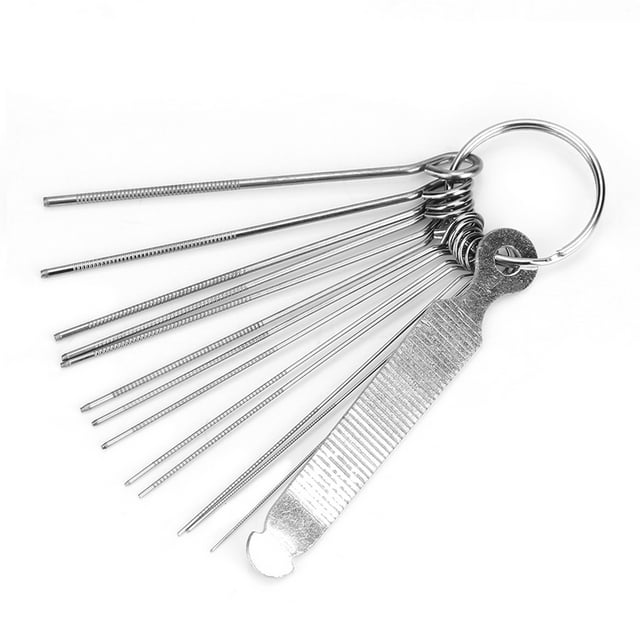 Guitar Nut Files, Ukelele Tool Kit Guitar Bridge Saddle Nut Files, Lengthened Hilt For Guitar Ukelele