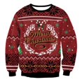 thumbnail image 1 of Suéter de Navidad feo para hombres y mujeres, suéter divertido de Humping, Reno, clímax, jerséis de Navidad pegajosos, Tops de pareja, fiesta de vacaciones, sudadera de Navidad, 1 of 4