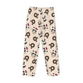 thumbnail image 3 of Vsdgher Panda Ice Creams Donuts Print Mens Pajama Pants Sleep & Lounge Pants, PJ Bottoms With elastic waistb and Pockets, 3 of 5