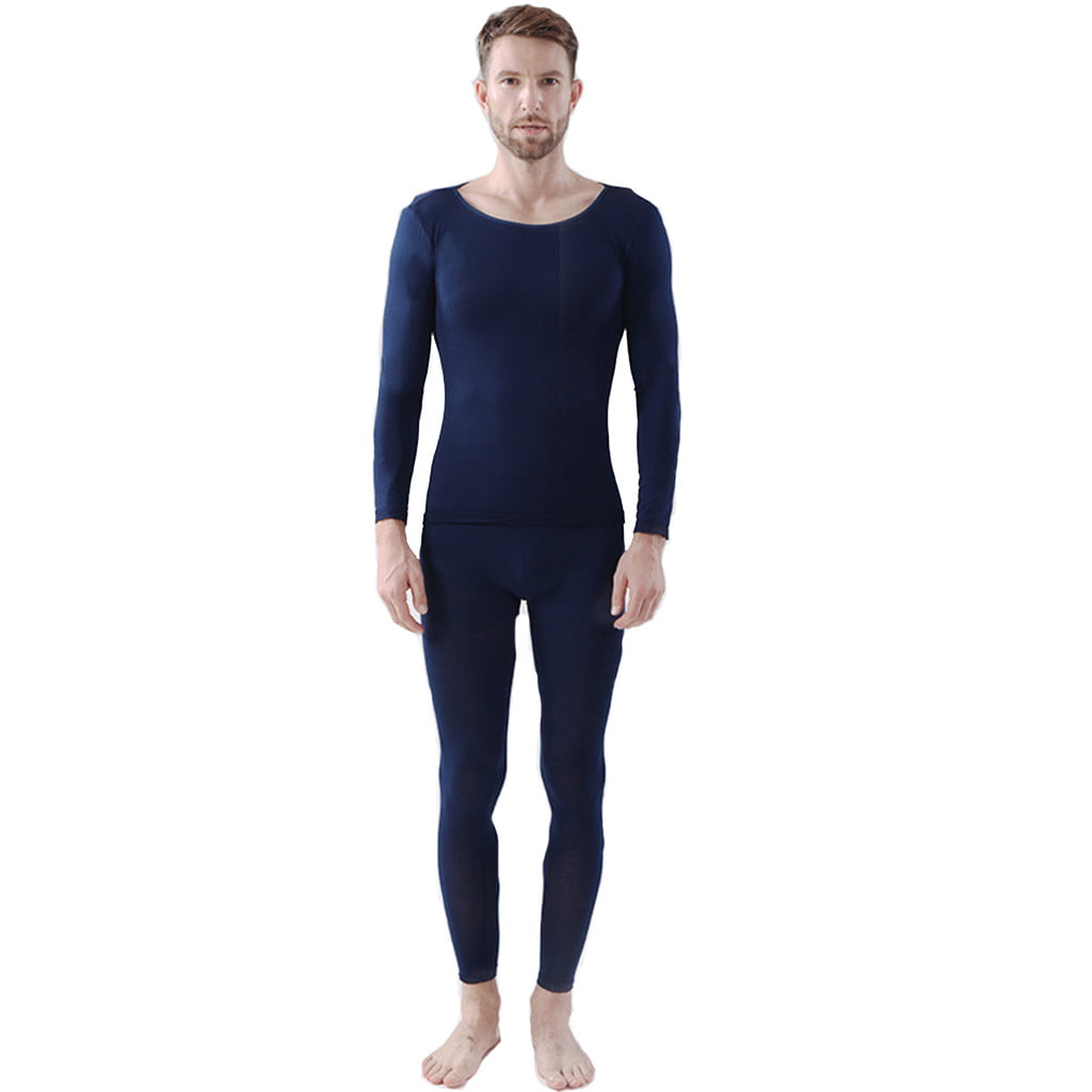 Koudehua Lingerie Pajama Sets for Women Seamless Elastic Thermal Inner ...