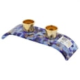 thumbnail image 2 of GlassOfVenice Murano Glass Shabbat Candle Holder - Blue, 2 of 4