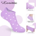 thumbnail image 5 of Loritta 30 Pairs Ankle Socks for Women Colorful Low Cut Socks Bulk Pack Womens Socks Size 9-11, 5 of 7