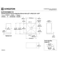 thumbnail image 2 of Kingston Brass KUF212110BN1 Denver 21-Inch Stainless Steel Single Bowl Farmhouse Sink with Strainer in Stainless Steel/Polished Chrome, 2 of 5