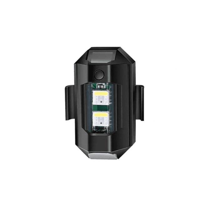 Faro Led Trasero Estrobo Malubero, Funciones Fija Moto Bici Auto Usb