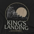 thumbnail image 2 of Game of Thrones Kings Landing Women's T Shirt,Black, X-Large, 2 of 6