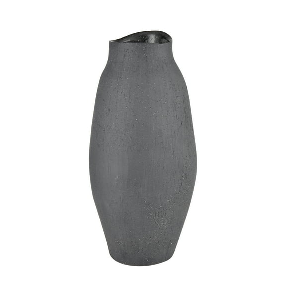 Elk Home Ferraro Contemporary Tall Vase in Black Finish
