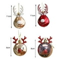 thumbnail image 6 of Mosey Christmas Tree Ball Pendant Elk Easy Hanging Scene Layout Cartoon Xmas Party Decoration Ball Pendant Party Supplies, 6 of 7
