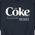 thumbnail image 3 of Coca-Cola - Drink Coke Enjoy - Men's Crew Neck Fleece Pullover, 3 of 5