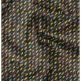 thumbnail image 1 of Soimoi Gray Heavy Satin Fabric Abstracts Abstract Print Fabric by Yard 54 Inch Wide, 1 of 6