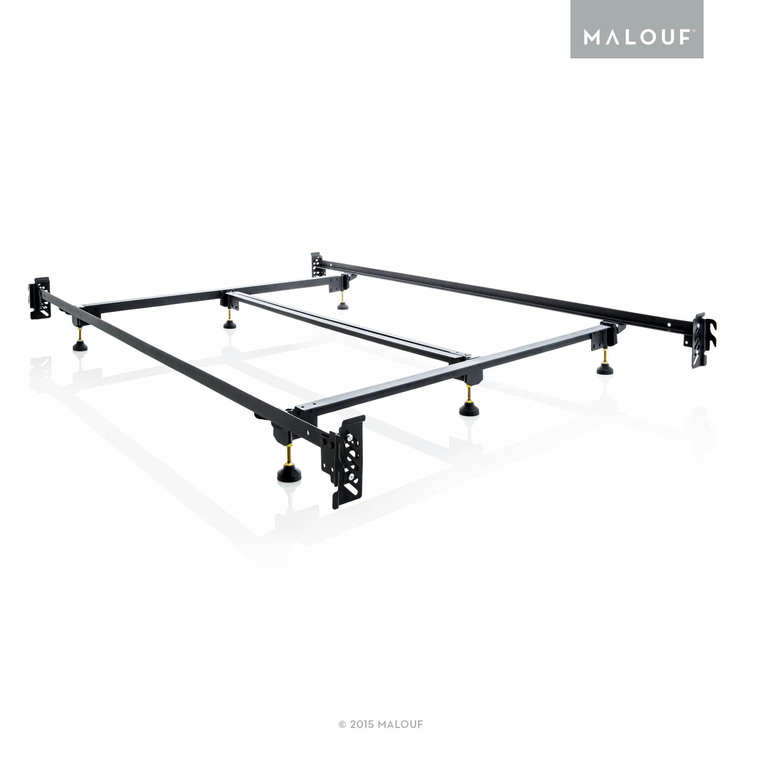Structures Steelock Hook In Headboard Footboard Steel Bed Frame Walmart Com Walmart Com