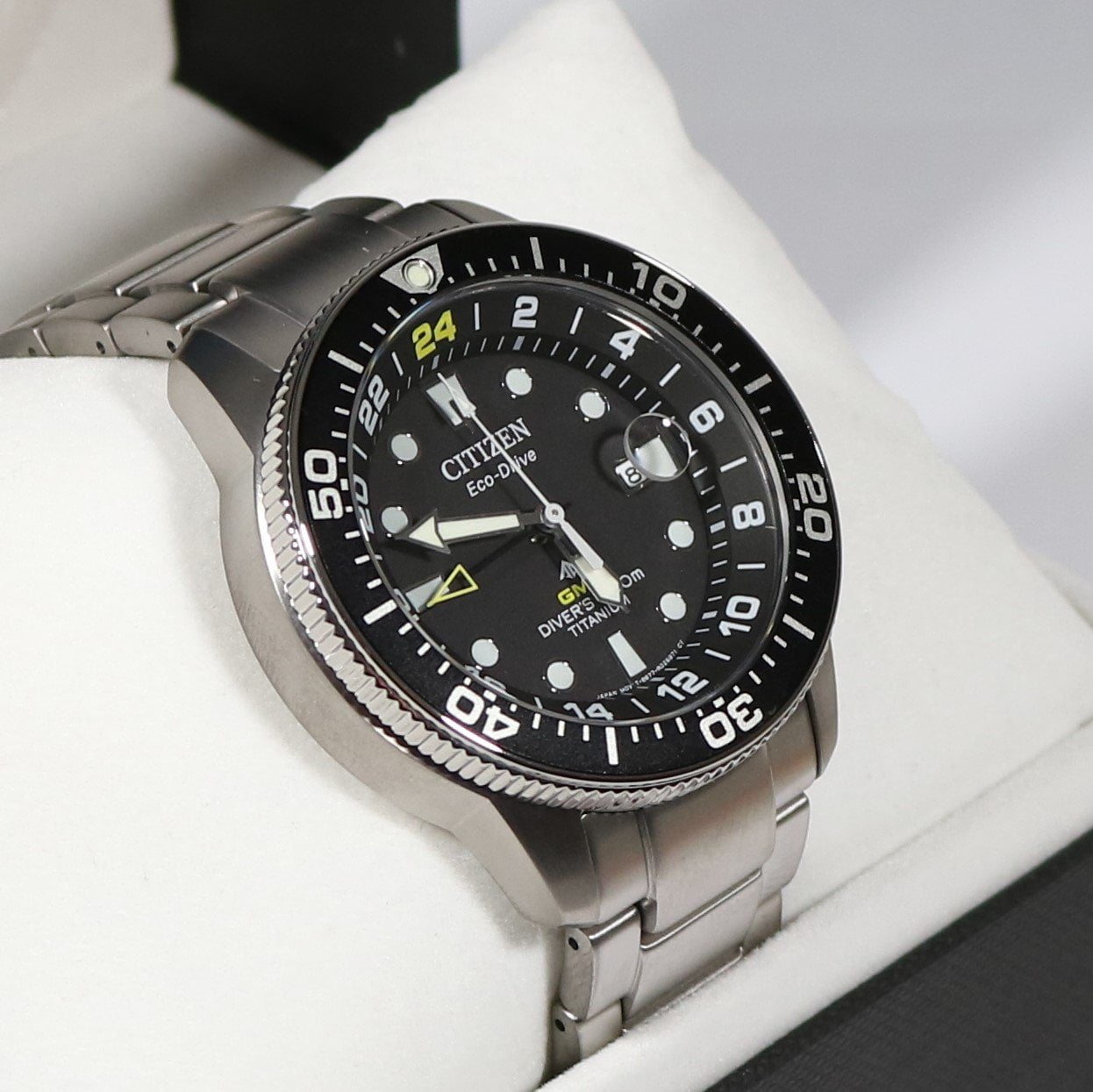 Citizen Promaster Super Titanium Marine Men's GMT Watch BJ7110-89E -  