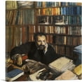 thumbnail image 1 of ARTCANVAS Edmond Duranty 1879 Canvas Art Print by Edgar Degas - Size: 12" x 12" (1.50" Deep), 1 of 9