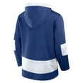 thumbnail image 3 of Men's Fanatics  Blue Tampa Bay Lightning Inside Line Fleece Pullover Hoodie, 3 of 3