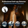 thumbnail image 6 of K18 Professional Hidden Camera Detector with Sound & Vibration Alarm, Portable Anti-Spy Gear, GPS Trackers, Find Hidden Cameras, Privacy Protection, Black, 6 of 6