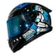 thumbnail image 1 of Casco para motociclista talla XL integral trooper negro brillo azul Shaft, 1 of 3
