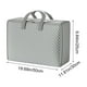 thumbnail image 3 of Almacenamiento pesado bolsa con manijas reforzadas, bolsa de ropa grande edredón, bolsa de mudanzas, cerradura doble gruesa ahorra espacio de viaje, resistente, fácil de usar, para dormitorio, 3 of 7