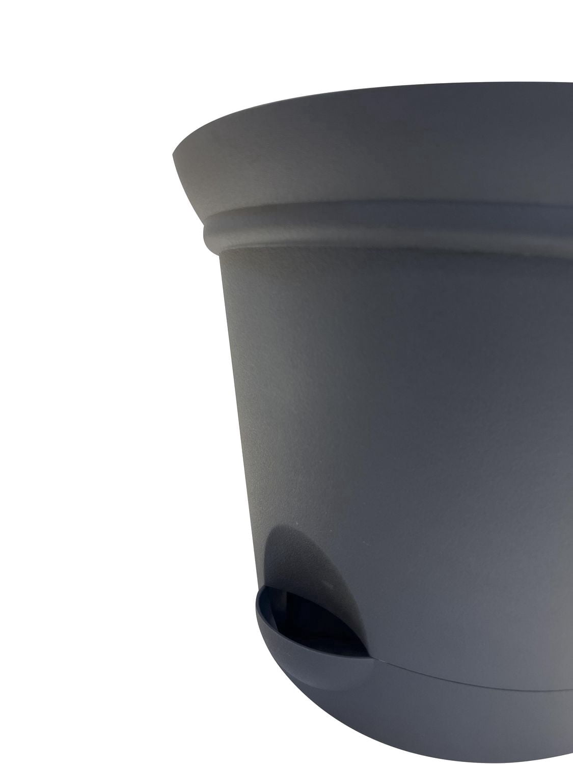 Misco 11.5IN FLARE SW Planter GREY