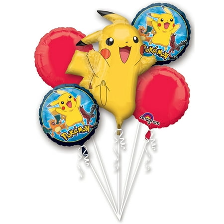  Pokemon  Balloon Bouquet Each Party  Supplies  Walmart  com