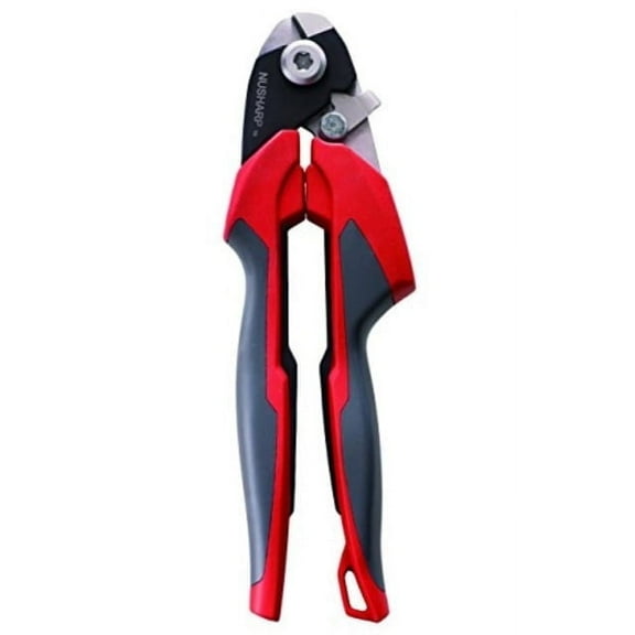 Ascend tools 7 inch wire rope & electrical cable cutter, induction hardened blades, no frayed cuts