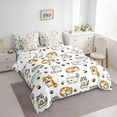 thumbnail image 3 of Feelyou Cat Kitten Bedding Comforter Set 7 Pieces, Funny Cartoon Animal Full Bedding Set, 3 of 8
