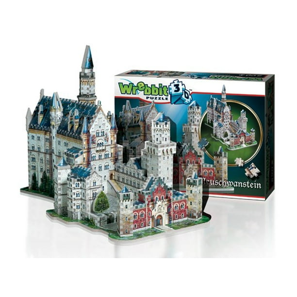 Wrebbit 3D: Neuschwanstein Castle, Germany Foam Puzzle (890pcs) -
