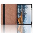 thumbnail image 7 of for Honor Pad X9 2023/Honor Pad X8 Pro 11.5 inch Case, Rhombus Grid Pattern Multiple Viewing Angles Stand Slim Folio Cover (Brown), 7 of 7