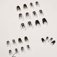 thumbnail image 3 of Prensa larga francesa en las uñas Coffin Ballerina Flame Uñas postizas Namotu HMYH808, 3 of 5