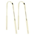 thumbnail image 3 of Outils de Raclage de la Langue, Grattoir de Langue Réutilisable Suffisamment Souple en Forme de U Durable 2pcs en Acier Inoxydable Rafraîchit l'Haleine pour les Soins Bucco-Dentaires pour l'Hygiène Bucco-Dentaire Or, Or Rose, 3 of 8