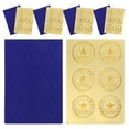 thumbnail image 1 of 30 juegos de sellos de certificado de premio en relieve, pegatinas de logro de lámina, sello de excelencia para sobres de certificado escolar, diploma, suministros de oficina, 1 of 7