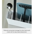 thumbnail image 4 of Yamazaki Home Utensil and Thin Cutting Board Holder, White, Steel, Utensil Holder, 4 of 7
