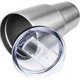 thumbnail image 3 of 2 Pcs Replacement Lids for 30oz Stainless Steel Tumbler Travel Cup, Tumbler Lids Fits Of 3.62 INCH Yeti Rambler, Ozark Trail, Rtic\u2026, 3 of 6