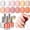 14Pcs Translucency Nail Polish Set, variant on SAVILAND 6pcs Ombre Nail Polish Sets: Charm Pink Blue Gold Purple Ombre Summer Fingernail Polish Colors Air Quick Dry Nail Polish Plant-base Castor Oil Natural Nail Polish Kit