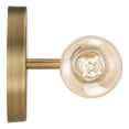 thumbnail image 4 of Access Lighting 2 Light LED Wall Sconce in Antique Brushed Brass Color, 4 of 7