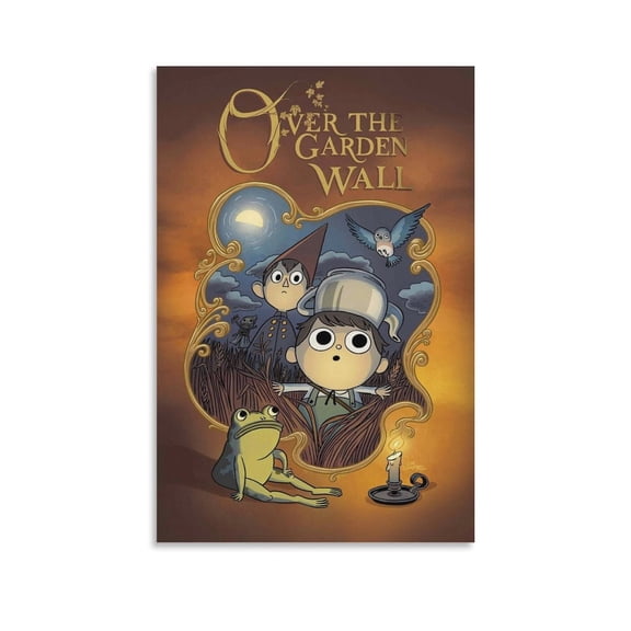 Anime Over The Garden Wall Print Poster Print Photo Art Painting Canvas Poster Home Decorative Bedroom Modern Decor Posters Gifts 12x18inch(30x45cm)