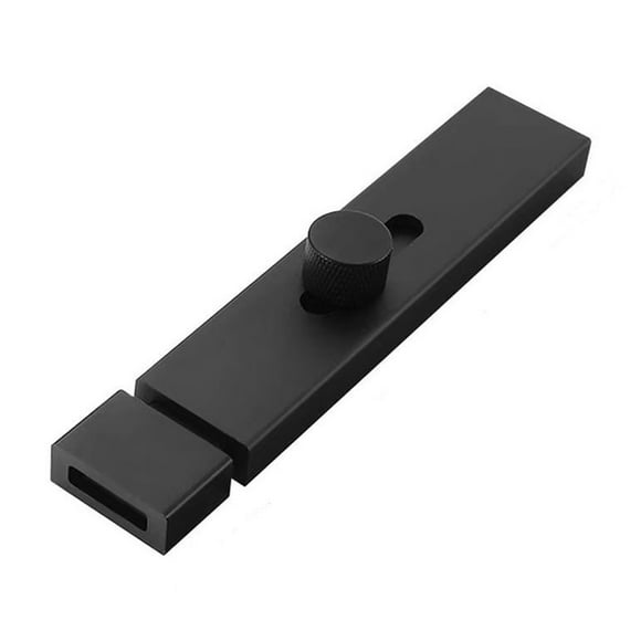 Latch Locks for Inside Door Aluminum Alloy Slide Door Lock Door Latch Wear- Door Latch Slide Lock Latch Door
